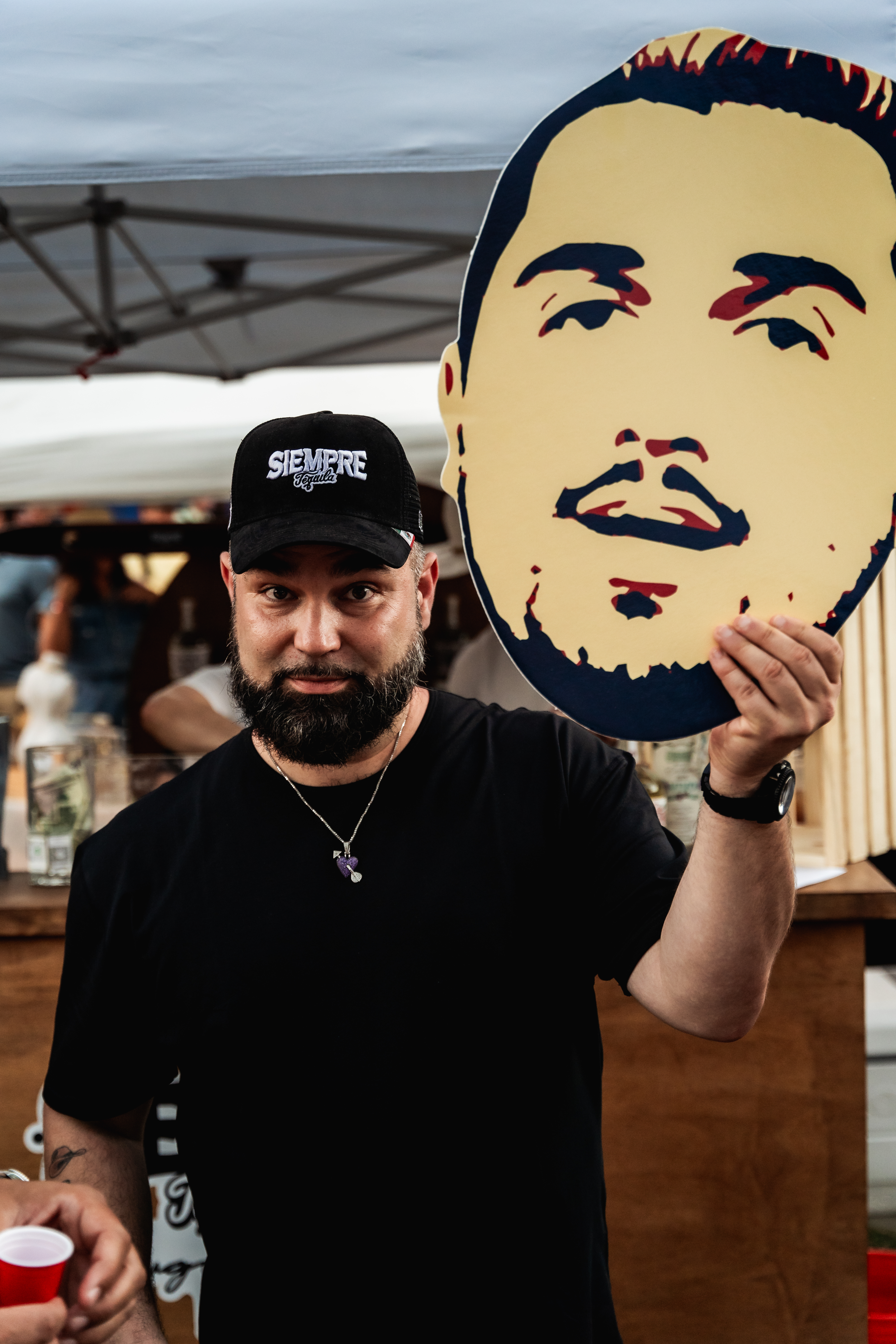 Alex at a Siempre event