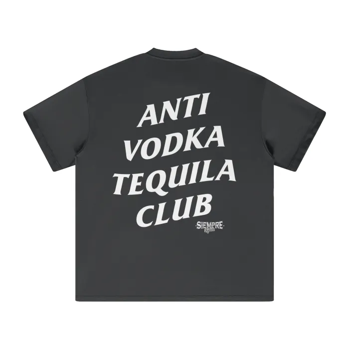 Anti Vodka Tequila Club FOG T (Carbon Gray) back