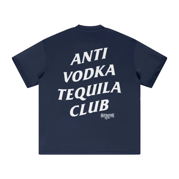 Anti Vodka Tequila Club FOG T (Navy) back