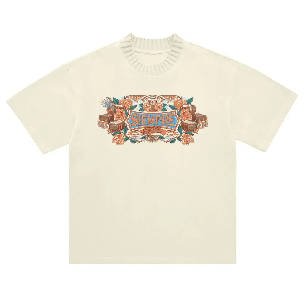 Siempre Heavyweight Knitted Round Neck T