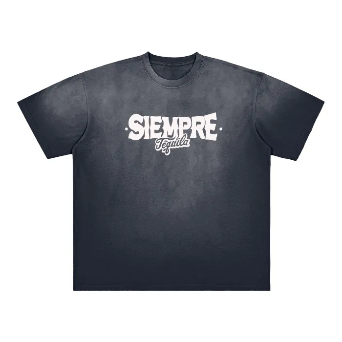 Siempre Arandas Frayed T front