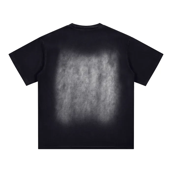 Siempre Monkey Washed Drop Shoulder T back